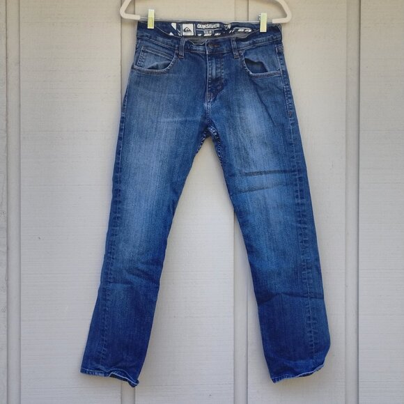 Quiksilver Regular Fit Youth Jeans W30 Great Condition - Picture 1 of 2